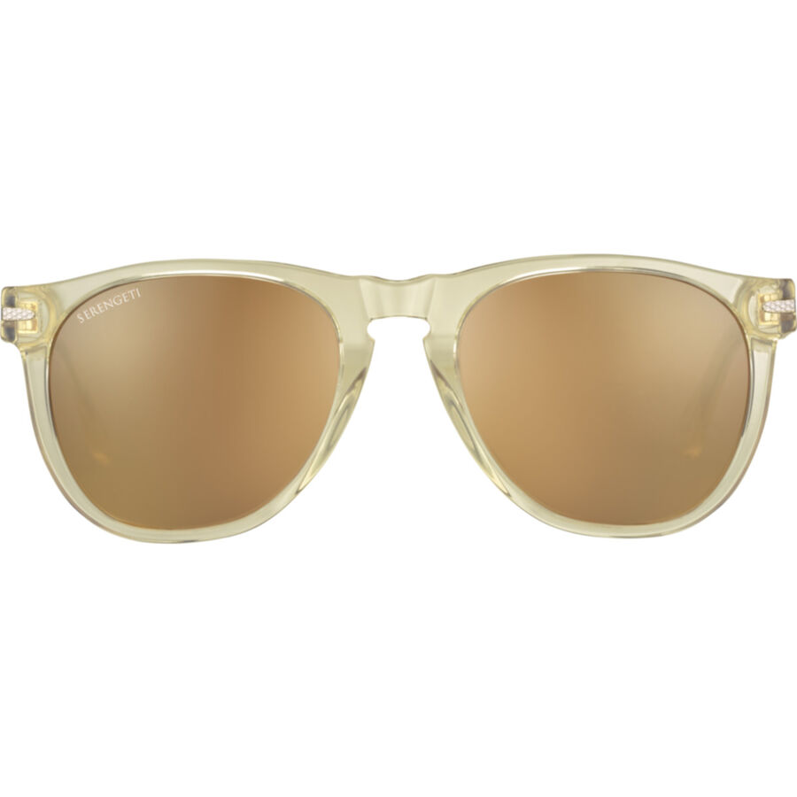 AMBOY, Crystal Champagne Acetate with Shiny Light Gold Metal-Mineral Polarized Drivers Gold Cat 3 to 3, hi-res